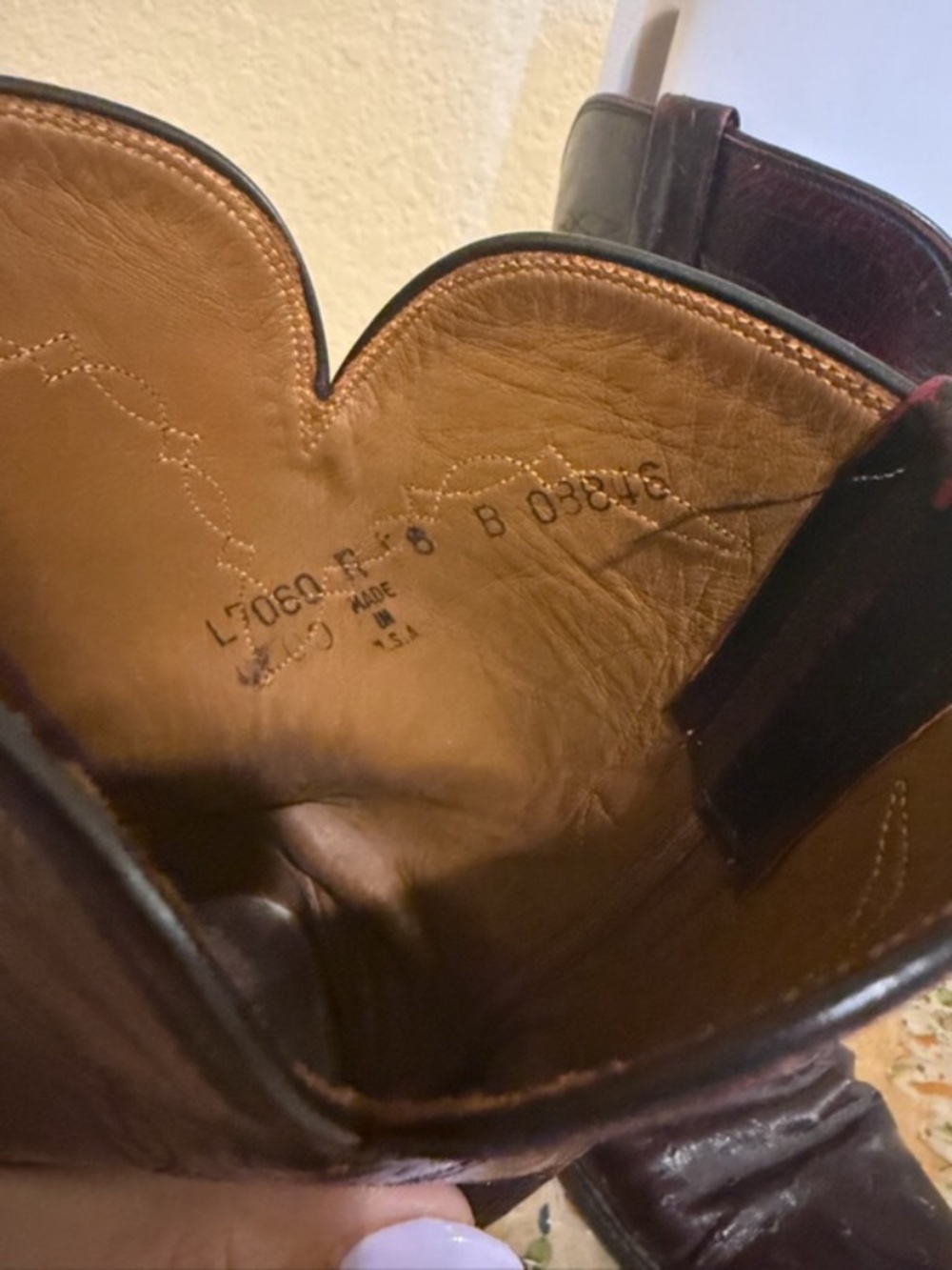 Custom Lucchese boot - Picture 6 of 6